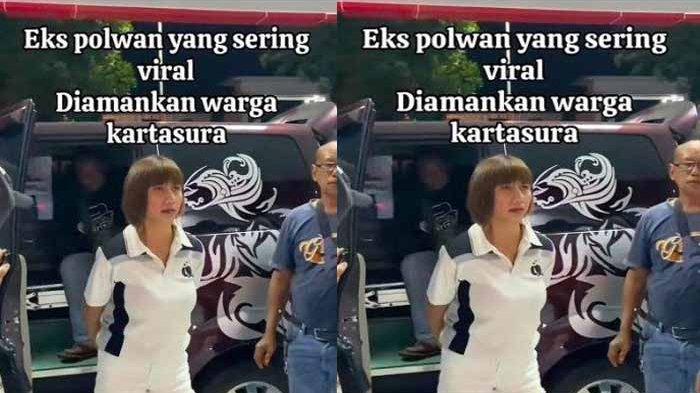 SOSOK Tiktokers Yuni Eks Polwan Dibawa ke RSJ, Resahkan Warga Solo, Dulu Bertugas di Polsek Biromaru