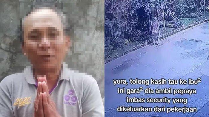 Satpam yang dipecat lantaran ibu-ibu mencuri pepaya di tempat wisata Bogor kesulitan mencari pekerjaan.