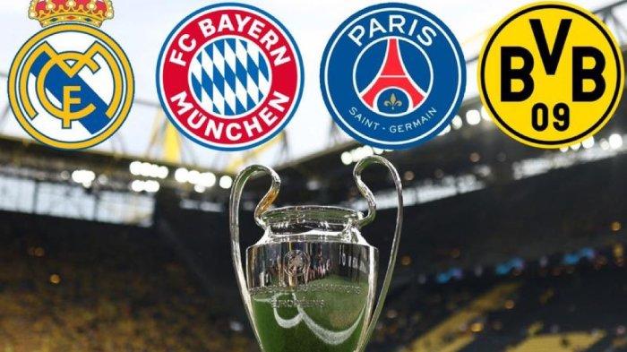 Jadwal semifinal Liga Champions 2023-2024