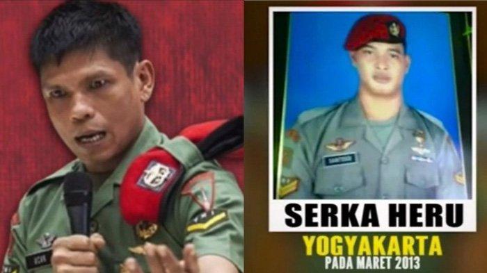 Peristiwa pembunuhan prajurit Kopassus Serka Heru Santoso di tangan preman di Hugos Cafe yang membekas dalam diri Serda Ucok Tigor Simbolon (HO)