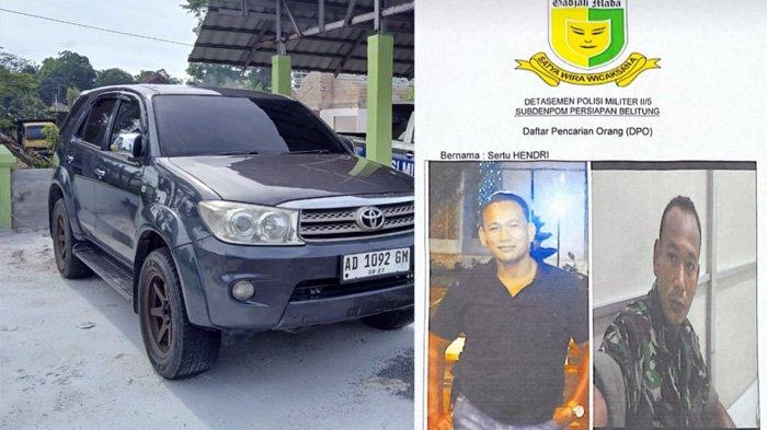 Sertu Hendri, desersi atau pecatan TNI AD yang kini menjadi DPO.