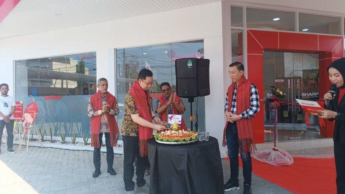 Sharp Indonesia Resmi membuka kantor baru cabang Medan, Jumat (23/2/2024).