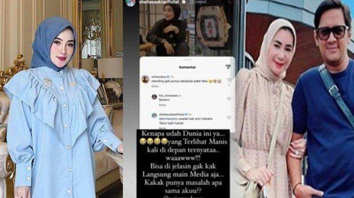 Shella Saukia Crazy Rich Aceh Meradang Dijulidi Istri Andre Taulany, Erin Lupa Pakai Akun Palsu?
