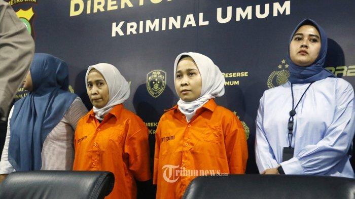 Si Kembar Rihana Rihani ditangkap Polisi pada Selasa (4/7/2023). Rihana Rihani ditangkap di lokasi persembunyiaannya