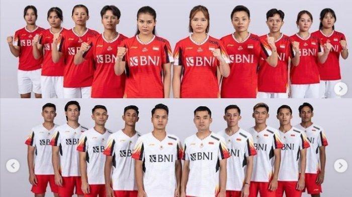 Skuad Thomas dan Uber Cup 2024 Indonesia
