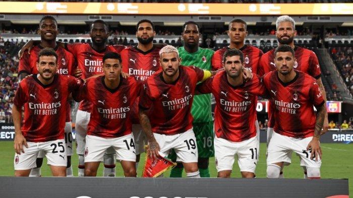 Starting eleven AC Milan di laga pramusim 2023-2024