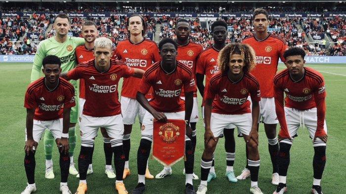 Skuat Manchester United di laga pramusim 2023-2024