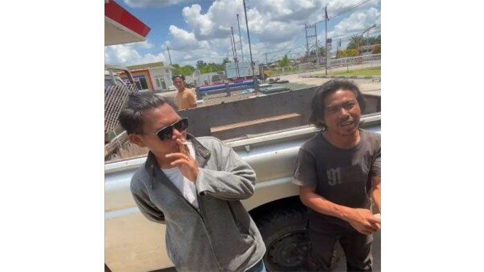 Sopir truk ditagih Rp 200 ribu ketika mengantre BBM di SPBU Kotawaringin Timur, Kalimantan Tengah.