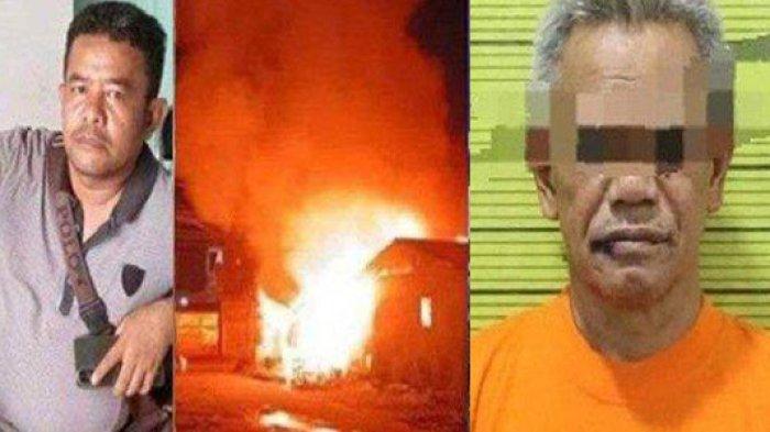 Sosok Bebas Ginting Otak Pembakaran Rumah Wartawan Sempurna Pasaribu, Beri Rp130 Ribu ke 2 Eksekutor