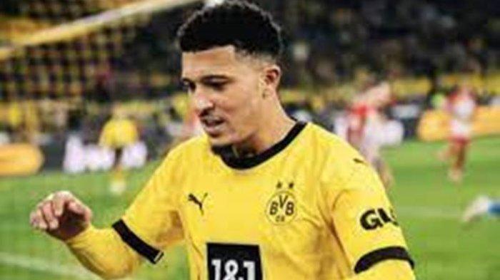Gelandang Borussia Dortmund Jadon Sancho