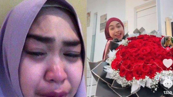 Sumringah Usai Gugat Cerai Teuku Ryan, Ria Ricis Asyik Joget Sambil Pamer Bunga:Akhirnya Gak Sia-sia