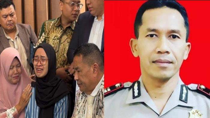 TUNTUT KEADILAN: Putri dari Kapolsek Negara Batin AKP(Anumerta) Lusiyanto, Salsabila hadir press release bersama Hotman Paris, pada di Jakarta Utara, pada hari ini, Selasa, (25/3/2025). Salsabilla menuntut keadilan atas gugurnya ayahnya, kini difitnah terima setoran sabung ayam
