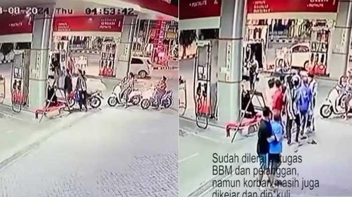 Tegur Pengemudi Wanita yang Buang Puntung Rokok di SPBU, Pemuda Sidoarjo Dikeroyok 6 Orang
