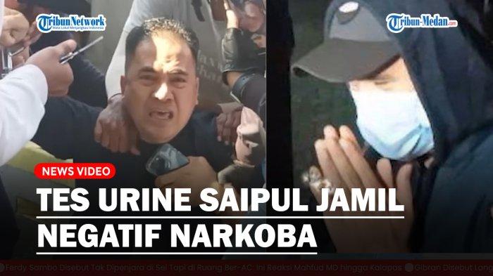 Tes Urine Saipul Jamil Negatif Narkoba