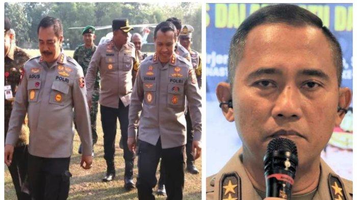 Tiga Komjen Putra Kelahiran Blora Jawa Tengah: Eddy Hartono (kanan), Wakapolri Komjen Pol Agus Andrianto (kiri) dan Kabaintelkam Polri Komjen Pol Syahardiantono (Syahar Diantono) tengah.