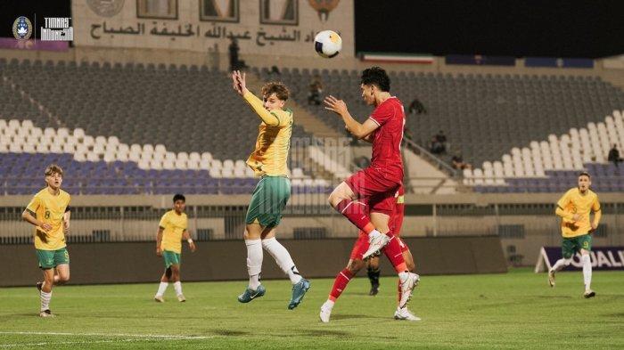 Hasil Kualifikasi Piala Asia U-17 2025 - Timnas U-17 Indonesia imbang lawan Australia di laga terkahir