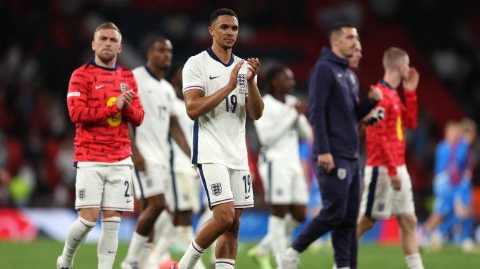 Timnas Inggris menelan kekalahan atas Islandia di laga uji coba menjelang EURO 2024, Jumat (7/6/2024)