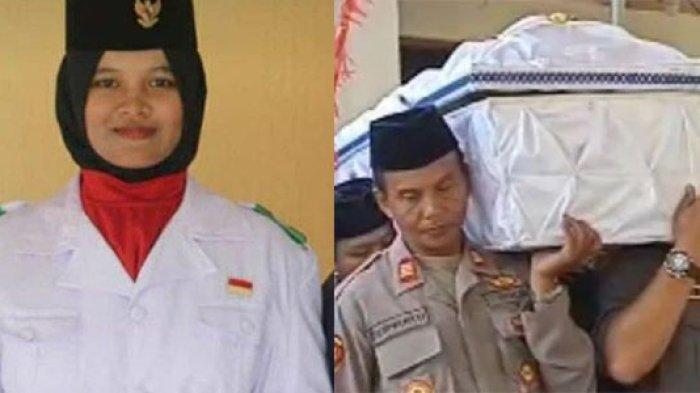 Aulia Delfi Safitri anggota pasukan pengibar bendera (paskibraka) asal Klaten mendadak meninggal dunia. (HO)