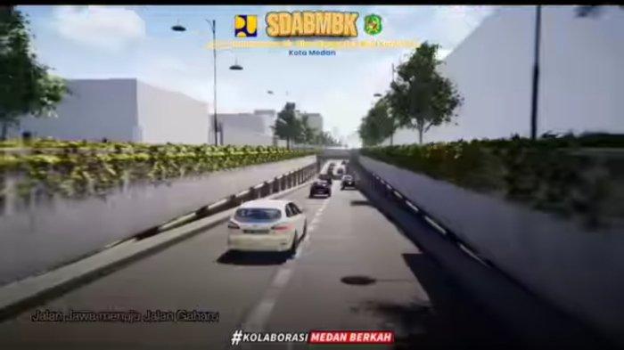 Konsep pembangunan dua underpass yang akan dibangun pada bulan juni mendatang. Wali Kota Bobby Nasution meminta Dinas PU untuk Fokus pada aliran Drainase pada saat pengerjaan fisik dimulai.