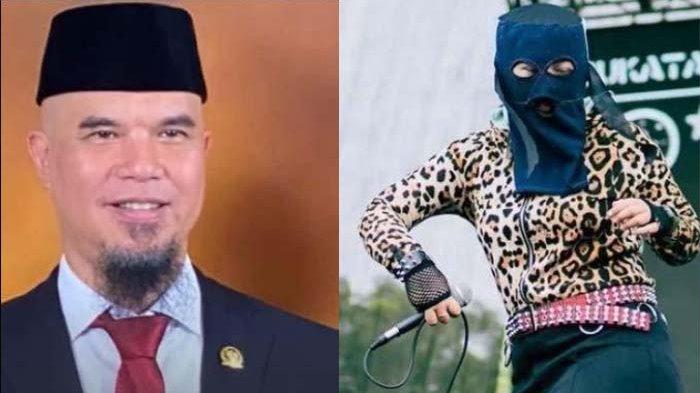 TAWARKAN GAJI BESAR: Viral video Ahman Dhani tawarkan Novi vokalis Sukatani jadi staf ahli, Jumat (1/3/2025).Ia menawarkan gaji besar. Kolase foto Ahmad Dhani dan Novi Sukatani.