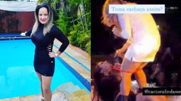 VIRAL Aksi tak Pantas Penyanyi Ini Tuai Kontroversi, Nekat Lepas Celana Dalam di Atas Panggung