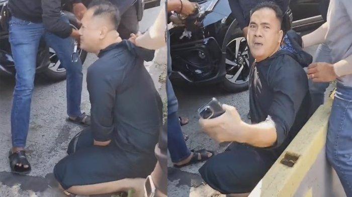 VIRAL Diduga Saipul Jamil Ditangkap Polisi di Jalanan, Teriak Histeris saat Tangan Diborgol