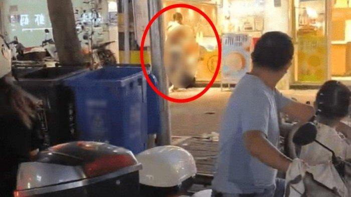VIRAL Pasangan Kekasih Berbuat Hal tak Senonoh di Jalan Umum, si Wanita Tutupi Wajah Karena Malu