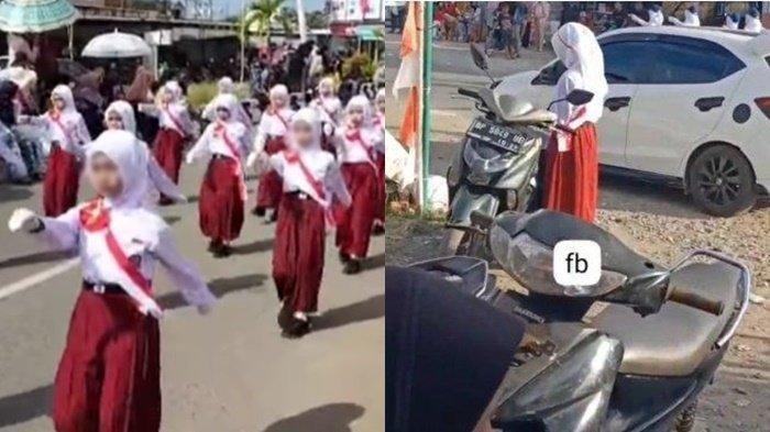 Viral di media sosial salah satu orang tua siswa di SDN 231 Padang Assempereng di Kelurahan Padang Sappa, Kecamatan Ponrang keliru, Kabupaten Luwu, Sulawesi Selatan kesal karena anaknya tidak diikutkan lomba gerak jalan karena sepatu.