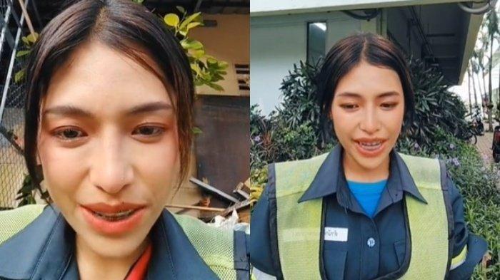 VIRAL Tukang Sapu Cantik, Penampilannya Saat Kerja di Jalanan Tuai Sorotan, Usianya Masih 27 Tahun