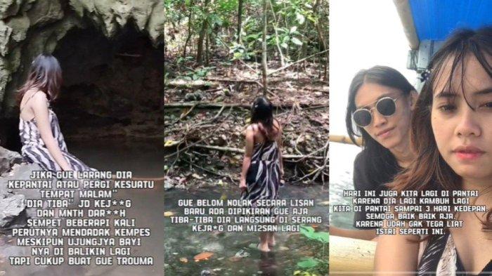 VIRAL Wanita Hamil Ngidam Hal Aneh, ke Pantai Malam-malam Sendirian, Muntah Darah Jika tak Dituruti