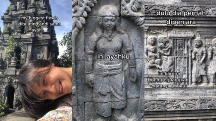 VIRAL, Wanita Ini Pamer Hadiah tak Biasa dari Ayahnya, Ternyata Dikasih Ukiran Candi Buatan Ayah