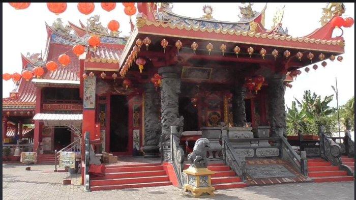 Vihara Siu San Keng di Jalan KL Yos Sudarso Km 17, Kelurahan Pekan Labuhan, Kecamatan Medan Labuhan, Kota Medan, Jumat (20/1/2023).