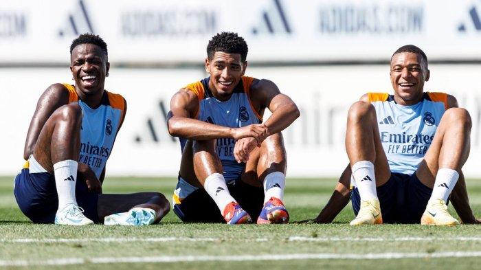 Real Madrid telah merilis daftar pemain untuk melawan Atalanta di Piala Super Eropa 2024. Kylian Mbappe siap debut bersama Los Blancos