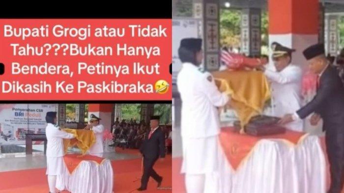 Viral Bupati Maluku Tengah Jadi Sorotan Netizen Lantaran Grogi saat Serahkan Bendera, Ini Sosoknya