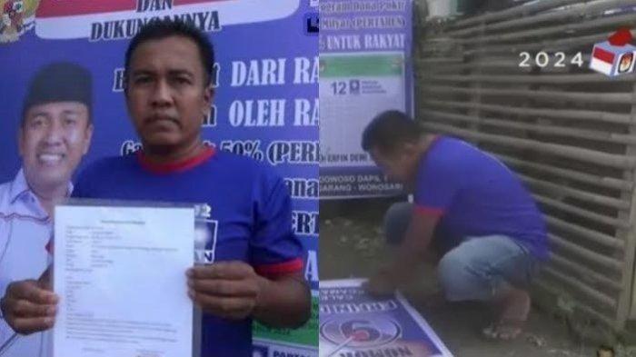 Viral Caleg di Bondowoso rela menjual ginjalnya demi biaya kampanye. Video viral itu dibagikan Instagram @medsoszone.