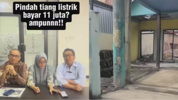 Viral keluhan wanita diminta bayar 11 juta oleh PLN untuk memindahkan tiang listrik dari rumahnya. Video viral itu dibagikan Instagram @sedangrame