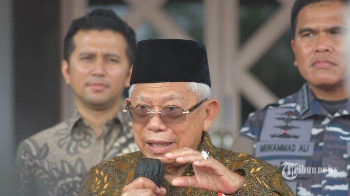 Wakil Presiden KH Maruf Amin memberikan ultimatum ke Kepala Daerah jelang Pemilu 2024