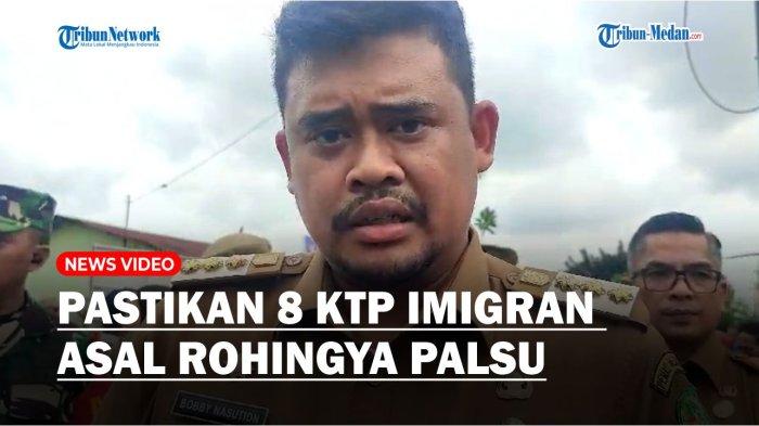 Wali Kota Medan Bobby Nasution memastikan, Kartu Tanda Penduduk (KTP) yang dimiliki oleh delapan imigran gelap asal Rohingya, Bangladesh palsu.