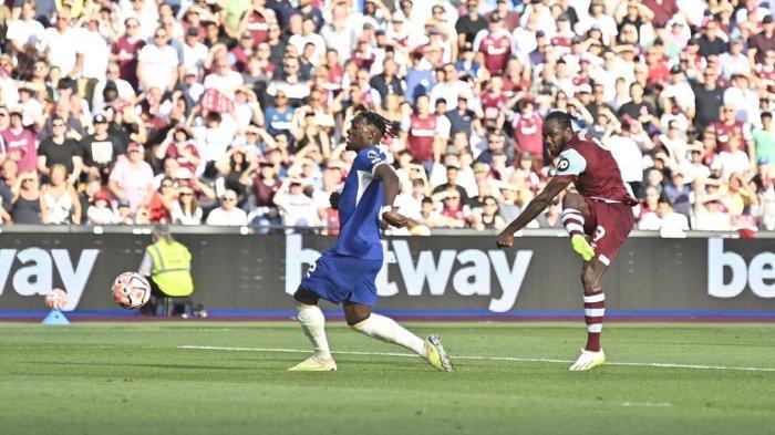 Chelsea kalah dari West Ham 1-2 dalam lanjutan Liga Inggris 2023-2024, Minggu (21/8/2023).