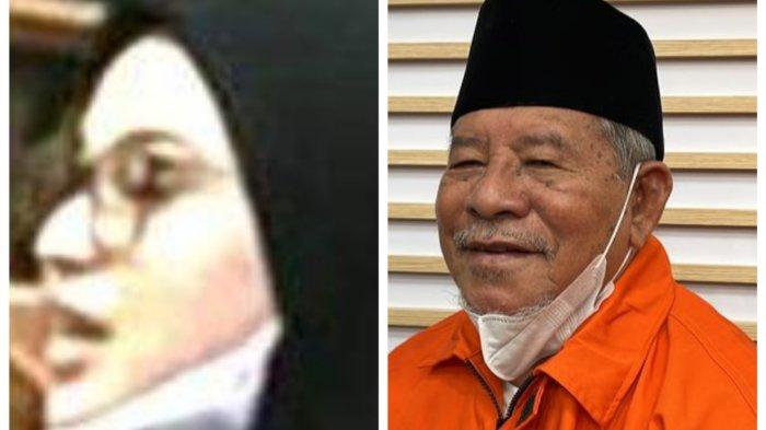 Wiwin Nurlinda, wanita cantik selaku pegawai Bank di Maluku di hadapan majelis hakim, mengakui pernah menerima uang puluhan juta dari Abdul Gani Kasuba (AGK). (Istimewa/Tribun Ternate)