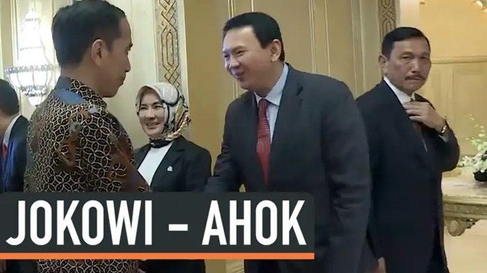 Benarkah Basuki Tjahaja Purnama alias Ahok sebagai kuda putih Presiden Joko Widodo (Jokowi) yang meyusup ke pasangan capres-cawapres 03? Terkait isu kuda putih tersebut, calon presiden (capres) nomor urut 3 Ganjar Pranowo turut memberikan tanggapan. Sebelumnya, sebutan kuda putih itu ramai di media sosial, yakni Ahok dianggap ditempatkan Jokowi guna mencegah paslon Ganjar-Mahfud bergabung dengan Anies-Muhaimin. (HO)