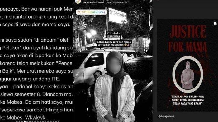 ISU PERSELINGKUHAN WAKAPOLRES. Kabar ini mencuat setelah anak Sirajuddin, Diny Apriliani Eka Putri mengunggah di akun Instagram pribadinya, meluapkan kekesalannya atas dugaan perselingkuhan sang ayah dengan Agriat, Sabtu, (22/2/2025).