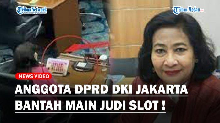 Viral anggota DPRD DKI Jakarta, dari fraksi PDIP, Cinta Mega, tertangkap kamera diduga sedang bermain judi slot.