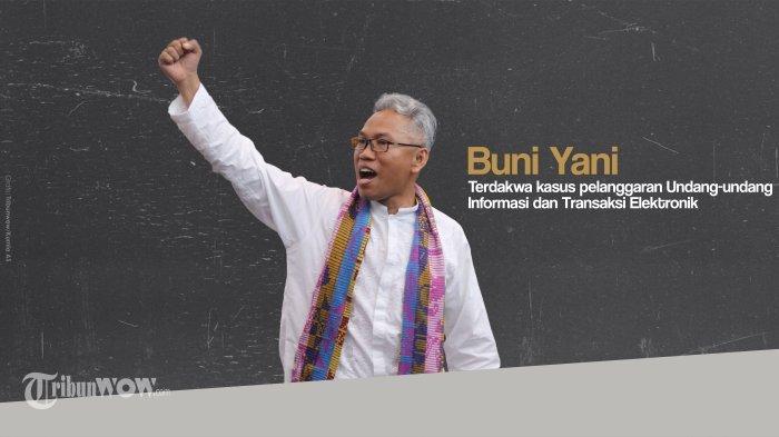 Buni Yani - Terdakwa kasus pelanggaran Undang-undang Informasi dan Transaksi Elektronik. (Grafis Tribunwow/Kurnia Aji Setyawan)