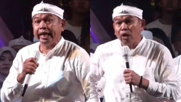 Viral di sosial media Gubernur Jawa Barat, Dedi Mulyadi naik pitam saat hadir di acara 'Nganjak Ka Rakyat' di Subang pada Rabu (28/5/2025).