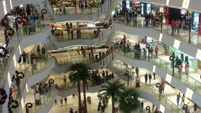Deli Park Mall, pusat perbelanjaan di bawah naungan PT Agung Podomoro Land Tbk dan Capital Group, saat melakukan soft opening, Jumat (29/11/2019)