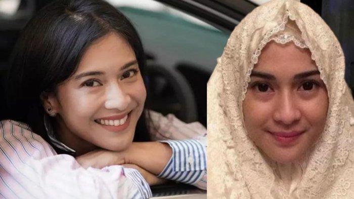 Dian Sastro Kolase Pakai Hijab