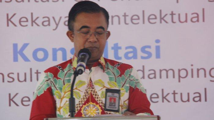 Kakanwil Kemenkumham SUMUT Bapak Anak Agung Gde Krisna, A.Md.I.P., S.H., M.Si menyampaikan apresiasinya terhadap Kantor Imigrasi Medan yang telah ambil bagian dalam acara tersebut dengan menghadirkan layanan pembuatan paspor.