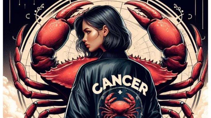 Ilustrasi zodiak Cancer
