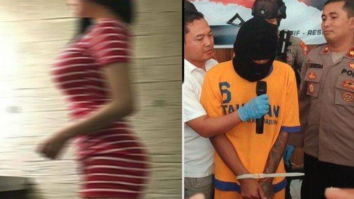 Seorang ibu muda ditipu pria polisi gadungan.
